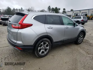 2019 Honda CR-V EX with VIN 2HKRW2H55KH654614, listed as a Copart auction lot 51593385 with 48,438 mi miles and Salvage Title. Bid and sale history available at carsss.com. Image 3.