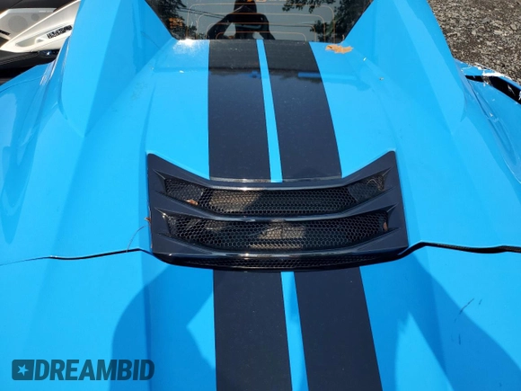 2023 Chevrolet Corvette 3LZ with VIN 1G1YF3D37P5604867, listed as a Copart auction lot 60778945 with 4,758 mi miles and Salvage title. Bid and sale history available at DreamBid. Image 11.