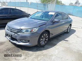 2013 Honda Accord EX-L with VIN 1HGCR2F89DA088124, listed as a IAAI auction lot 41961736 with 157,569 mi miles and . Bid and sale history available at DreamBid. Image 2.