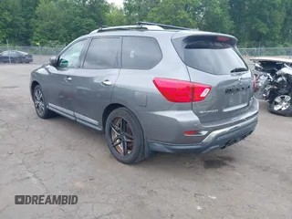2018 Nissan Pathfinder SL with VIN 5N1DR2MM5JC607491, listed as a IAAI auction lot 42738760 with 108,892 mi miles and . Bid and sale history available at DreamBid. Image 3.