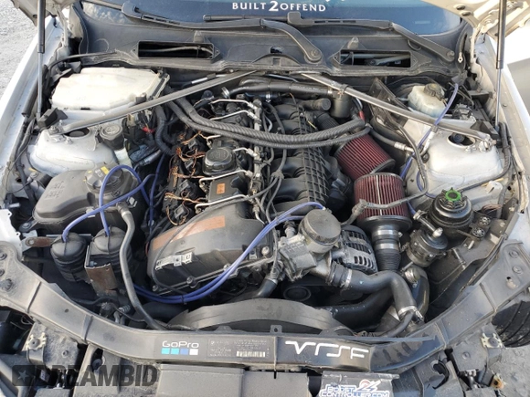 2008 BMW 3 Series 335i with VIN WBAVB73558VH25382, listed as a Copart auction lot 52142795 with 245,001 mi miles and Salvage title. Bid and sale history available at DreamBid. Image 12.