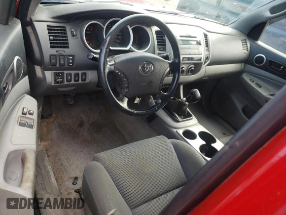 2009 Toyota Tacoma with VIN 5TEUU42N79Z650821, listed as a Copart auction lot 62543715 with 213,267 mi miles and Salvage title. Bid and sale history available at DreamBid. Image 8.