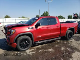 2022 GMC Sierra 1500 with VIN 1GTV9CET4NZ197774, listed as a Copart auction lot 65208824 with 39,950 mi miles and Salvage Title. Bid and sale history available at DreamBid. Image 1.