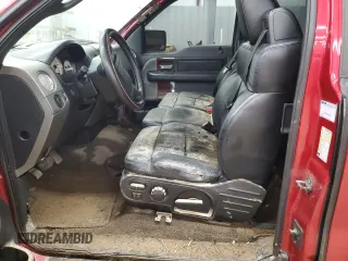 2007 Ford F-150 XLT with VIN 1FTPX14V07FA65024, listed as a Copart auction lot 45940985 with 0 mi miles and Salvage Title. Bid and sale history available at carsss.com. Image 7.
