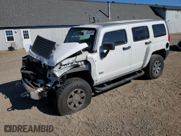 2009 Hummer H3 SUV Luxury with VIN 5GTEN13E698110109, listed as a Copart auction lot 75232484 with 0 mi miles and Clean Title. Bid and sale history available at carsss.com. Image 1.