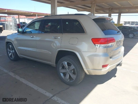 2014 Jeep Grand Cherokee Overland with VIN 1C4RJFCT4EC400565, listed as a IAAI auction lot 41937436 with 56,481 mi miles. Bid and sale history available at carsss.com. Image 3.