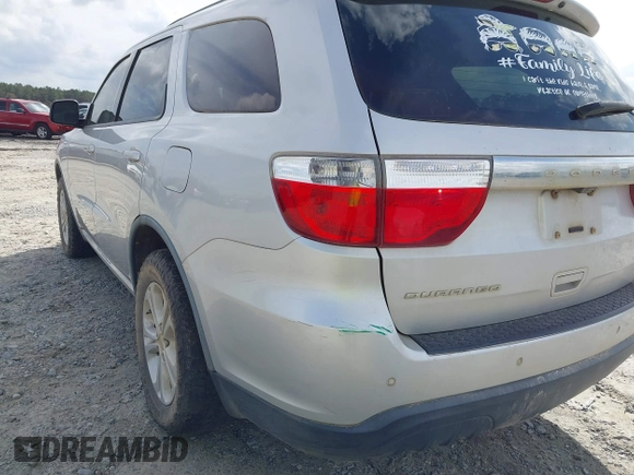 2011 Dodge Durango Crew with VIN 1D4RD4GG4BC725093, listed as a IAAI auction lot 41768019 with 224,814 mi miles and . Bid and sale history available at DreamBid. Image 6.