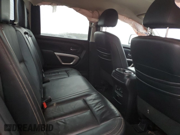 2017 Nissan Titan XD PRO-4X with VIN 1N6BA1F46HN568951, listed as a Copart auction lot 86619384 with 132,838 mi miles and Salvage Title. Bid and sale history available at carsss.com. Image 10.
