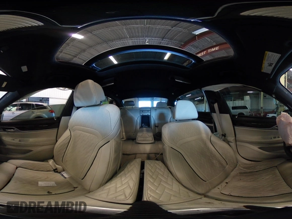 2020 BMW 7 Series 750i xDrive with VIN WBA7U2C07LGJ59164, listed as a IAAI auction lot 42001056 with Not provided miles and . Bid and sale history available at DreamBid. Image 18.