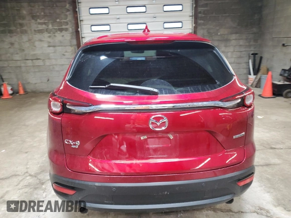 2021 Mazda CX-9 Touring with VIN JM3TCBCY7M0517200, listed as a Copart auction lot 87116144 with 26,663 mi miles and Salvage Title. Bid and sale history available at carsss.com. Image 6.