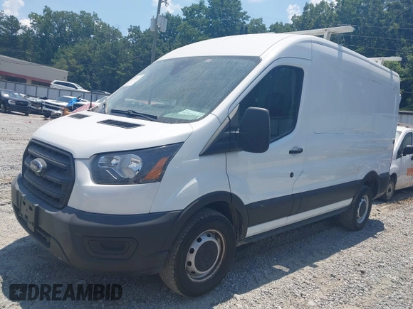 2020 Ford Transit Cargo z VIN 1FTBR1C8XLKB52205, wystawiony jako IAAI lot #42514128 z przebiegiem 103 583 mil mil oraz . Historia ofert i sprzedaży dostępna na DreamBid. Obrazek 2.