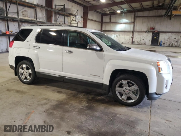 2012 GMC Terrain SLT-2 with VIN 2GKALWEK6C6134729, listed as a Copart auction lot 51848035 with 123,171 mi miles and Salvage title. Bid and sale history available at DreamBid. Image 4.