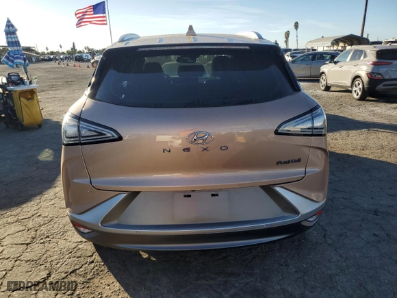 2021 Hyundai NEXO Limited with VIN KM8J84A63MU013858, listed as a Copart auction lot 84966394 with 42,127 mi miles and Salvage Title. Bid and sale history available at carsss.com. Image 6.