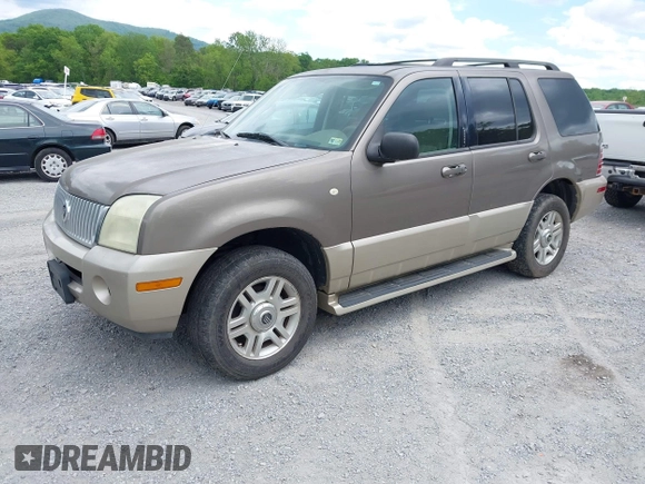 2004 Mercury Mountaineer с VIN 4M2DU86W44UJ15211, выставлен на аукционе IAAI как лот 42227023 с пробегом 221 249 миль миль и . История ставок и продаж доступна на DreamBid. Изображение 2.