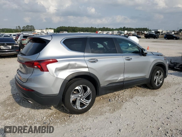 2023 Hyundai Santa Fe SE with VIN 5NMS14AJ9PH575065, listed as a Copart auction lot 54696155 with 34,964 mi miles and Salvage title. Bid and sale history available at DreamBid. Image 3.