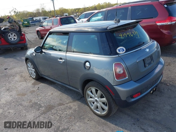 2007 MINI Hardtop S with VIN WMWMF73587TT84728, listed as a IAAI auction lot 41996879 with 145,094 mi miles and . Bid and sale history available at DreamBid. Image 3.