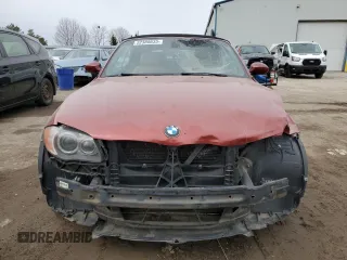 2009 BMW 1 Series 128i with VIN WBAUL73569VJ76363, listed as a Copart auction lot 52380635 with 210,519 mi miles and Salvage Title. Bid and sale history available at DreamBid. Image 5.