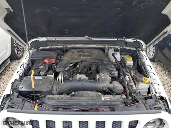 2019 Jeep Wrangler Unlimited Sport S with VIN 1C4HJXDG0KW500353, listed as a Copart auction lot 42126655 with 92,710 mi miles and Salvage Title. Bid and sale history available at carsss.com. Image 12.