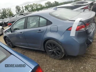2024 Toyota Corolla SE with VIN 5YFS4MCE2RP187286, listed as a Copart auction lot 52734265 with 8,753 mi miles and Salvage Title. Bid and sale history available at DreamBid. Image 2.