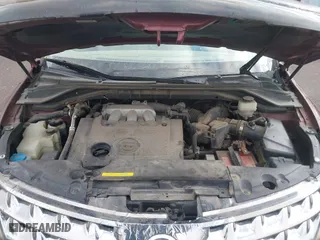 2006 Nissan Murano SL with VIN JN8AZ08W76W506485, listed as a IAAI auction lot 41992620 with 208,287 mi miles. Bid and sale history available at carsss.com. Image 10.