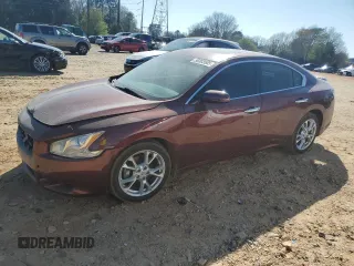 2012 Nissan Maxima S with VIN 1N4AA5AP8CC820426, listed as a Copart auction lot 50303505 with 59,299 mi miles and Salvage title. Bid and sale history available at DreamBid. Image 1.