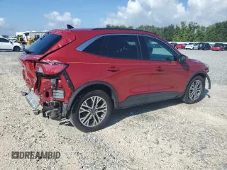 2020 Ford Escape SEL with VIN 1FMCU0H68LUA24470, listed as a Copart auction lot 63121095 with 86,890 mi miles and Salvage title. Bid and sale history available at DreamBid. Image 3.