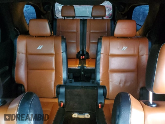 2018 Dodge Durango Citadel Anodized Platinum with VIN 1C4SDJET2JC102115, listed as a Copart auction lot 47318625 with 114,770 mi miles and Salvage title. Bid and sale history available at DreamBid. Image 10.