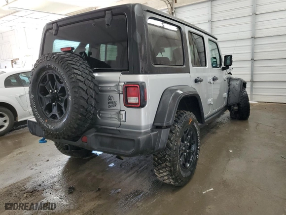 2023 Jeep Wrangler 4xe with VIN 1C4JJXN64PW630179, listed as a Copart auction lot 44457744 with 27,905 mi miles and Clean Title. Bid and sale history available at carsss.com. Image 3.
