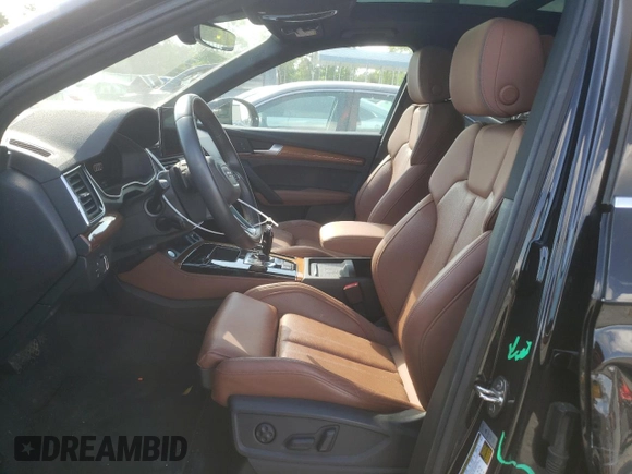 2021 Audi Q5 Premium Plus z VIN WA1BAAFY3M2063445, wystawiony jako Copart lot #55666905 z przebiegiem 29 436 mil mil oraz Szkoda całkowita • Salvage title. Historia ofert i sprzedaży dostępna na DreamBid. Obrazek 7.