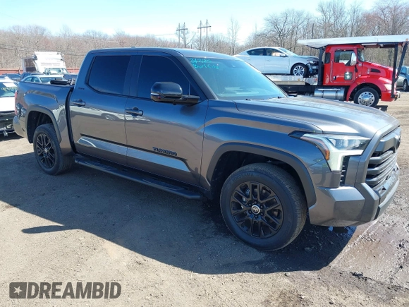 2024 Toyota Tundra Limited with VIN 5TFWA5DB2RX185625, listed as a IAAI auction lot 41829342 with 16,023 mi miles and . Bid and sale history available at DreamBid. Image 1.