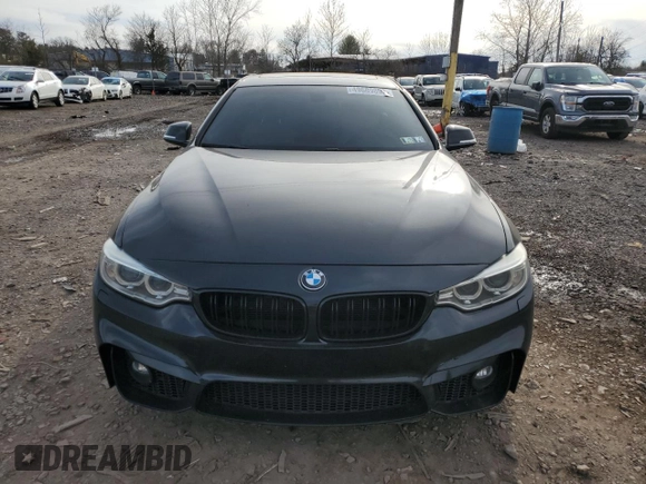 2016 BMW 4 Series 428i xDrive with VIN WBA4C9C59GG136078, listed as a Copart auction lot 49689895 with 143,135 mi miles and Salvage Title. Bid and sale history available at DreamBid. Image 5.