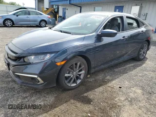 2020 Honda Civic EX-L z VIN 19XFC1F78LE024120, wystawiony jako Copart lot #57504665 z przebiegiem 56 209 mil mil oraz Szkoda całkowita • Salvage title. Historia ofert i sprzedaży dostępna na DreamBid. Obrazek 1.
