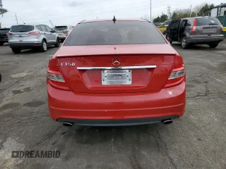 2008 Mercedes-Benz C 350 Sport with VIN WDDGF56X68F137747, listed as a Copart auction lot 50510285 with 106,433 mi miles and Salvage Title. Bid and sale history available at DreamBid. Image 6.