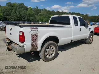 2008 Ford F-250 XL with VIN 1FTSX21598EA73327, listed as a Copart auction lot 61251425 with 216,694 mi miles and Salvage title. Bid and sale history available at DreamBid. Image 3.