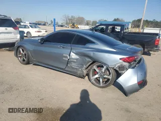 2018 Infiniti Q60 RED SPORT 400 with VIN JN1FV7EL5JM630519, listed as a Copart auction lot 48720335 with 100,459 mi miles and Non Repairable. Bid and sale history available at carsss.com. Image 2.