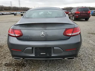 2017 Mercedes-Benz C 300 with VIN WDDWJ4JB3HF444647, listed as a Copart auction lot 47061125 with 48,172 mi miles and Salvage Title. Bid and sale history available at carsss.com. Image 6.