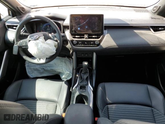 2024 Toyota Corolla Cross Hybrid S with VIN 7MUFBABG3RV033207, listed as a Copart auction lot 63455855 with 24,517 mi miles and Salvage title. Bid and sale history available at DreamBid. Image 8.