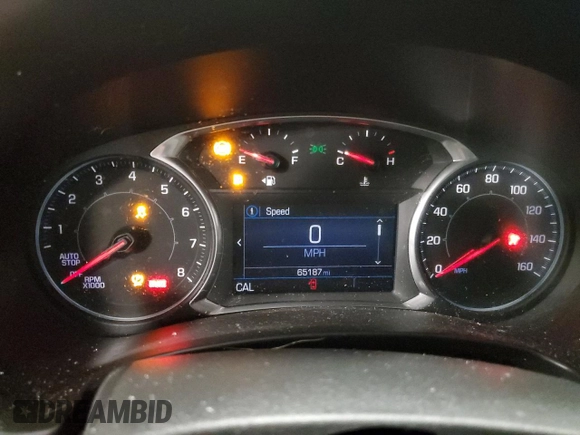 2020 GMC Terrain SLE with VIN 3GKALTEV4LL180614, listed as a Copart auction lot 57413064 with 65,187 mi miles and Non Repairable. Bid and sale history available at carsss.com. Image 9.