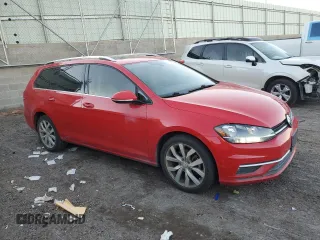 2018 Volkswagen Golf SportWagen SEL with VIN 3VWL17AU4JM762666, listed as a Copart auction lot 77591004 with 40,508 mi miles and Salvage Title. Bid and sale history available at carsss.com. Image 4.