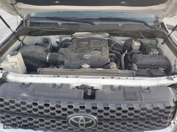2018 Toyota Tundra 4WD SR5 with VIN 5TFDW5F17JX730977, listed as a Copart auction lot 80456974 with 108,364 mi miles and Salvage Title. Bid and sale history available at carsss.com. Image 11.