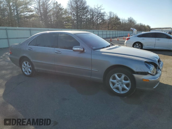 2006 Mercedes-Benz S 430 with VIN WDBNG83J96A468220, listed as a Copart auction lot 47259795 with 137,802 mi miles and Salvage Title. Bid and sale history available at carsss.com. Image 4.