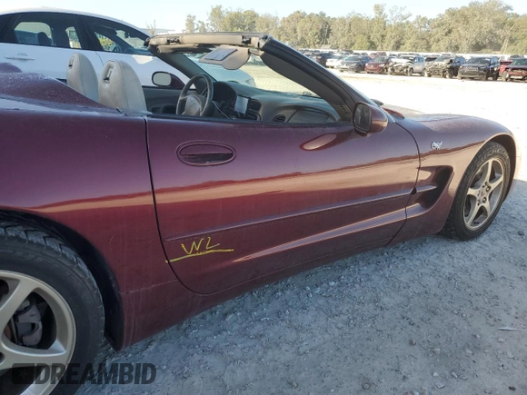 2003 Chevrolet Corvette with VIN 1G1YY32G335132659, listed as a Copart auction lot 78305334 with 113,936 mi miles and Non Repairable. Bid and sale history available at carsss.com. Image 12.