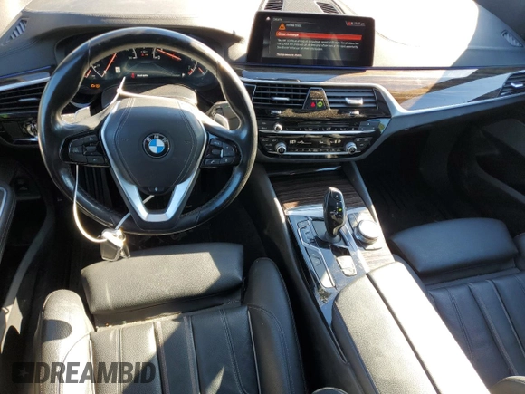 2019 BMW 6 Series 640i xDrive with VIN WBAJV6C5XKBK08469, listed as a Copart auction lot 80441344 with 58,637 mi miles and Salvage Title. Bid and sale history available at carsss.com. Image 8.