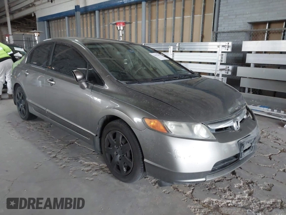 2008 Honda Civic LX with VIN 1HGFA16578L020709, listed as a IAAI auction lot 41622652 with 276,782 mi miles and . Bid and sale history available at DreamBid. Image 1.