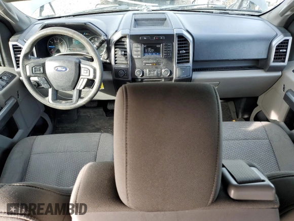 2017 Ford F-150 XL with VIN 1FTEW1EG4HFB90149, listed as a Copart auction lot 42820525 with 110,960 mi miles and Salvage Title. Bid and sale history available at carsss.com. Image 8.