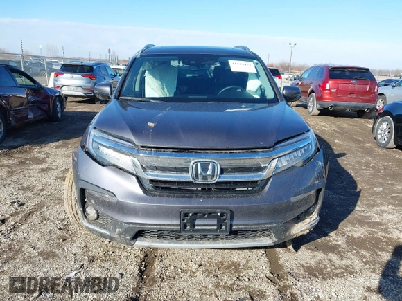 2021 Honda Pilot Elite with VIN 5FNYF6H09MB032350, listed as a IAAI auction lot 41514472 with 45,008 mi miles. Bid and sale history available at carsss.com. Image 12.