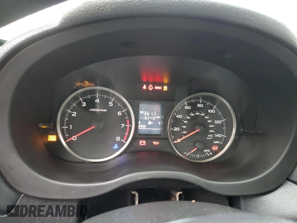 2016 Subaru Impreza z VIN JF1GJAA60GG006876, wystawiony jako Copart lot #79956994 z przebiegiem 118 240 mil mil oraz Szkoda całkowita • Salvage title. Historia ofert i sprzedaży dostępna na DreamBid. Obrazek 9.