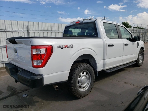 2022 Ford F-150 XL with VIN 1FTEW1EB3NKE16527, listed as a Copart auction lot 60275154 with 59,483 mi miles and Clean Title. Bid and sale history available at carsss.com. Image 3.