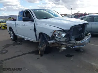 2010 Dodge Ram 1500 SLT with VIN 1D7RB1GT3AS141602, listed as a IAAI auction lot 41593437 with 252,154 mi miles. Bid and sale history available at carsss.com. Image 1.