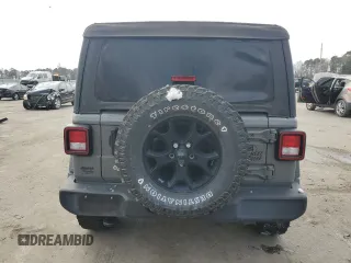 2021 Jeep Wrangler Sport with VIN 1C4GJXAN4MW663492, listed as a Copart auction lot 88965225 with 54,931 mi miles and Salvage title. Bid and sale history available at DreamBid. Image 6.
